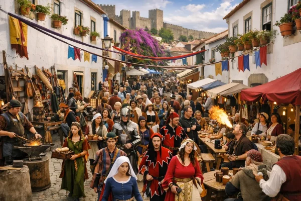 Marché Médiéval d’Óbidos