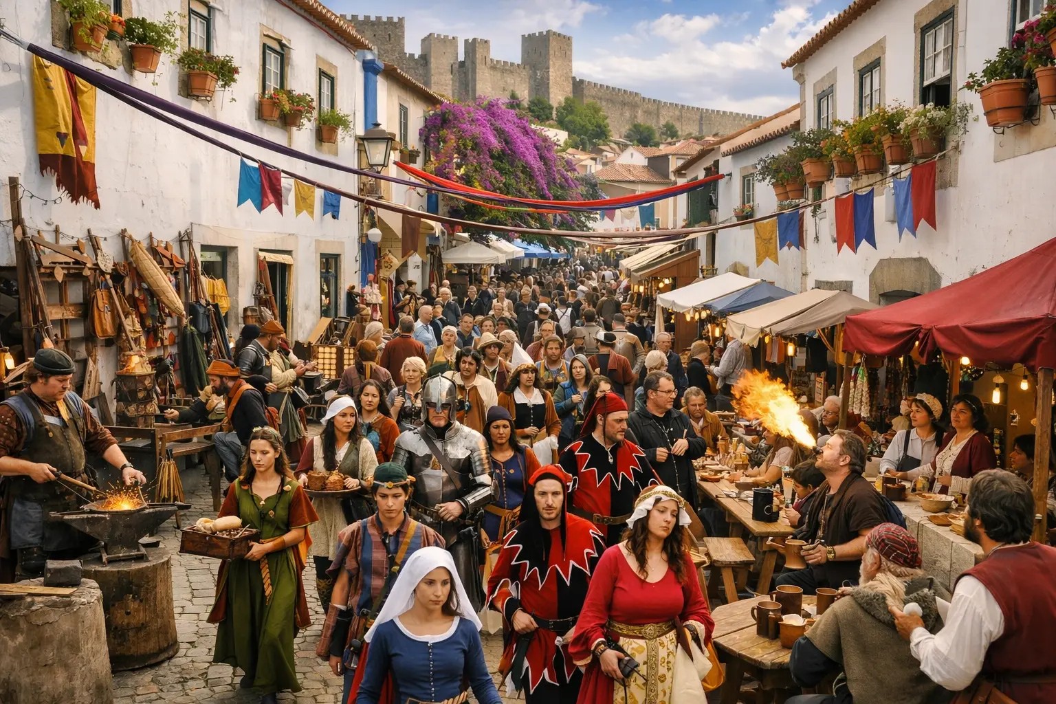 Marché Médiéval d’Óbidos